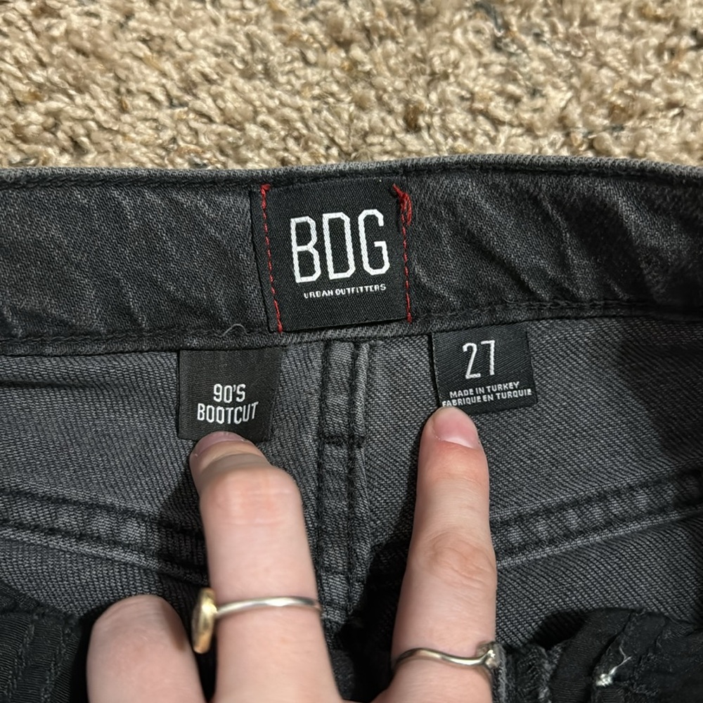 BDG 90’s Bootcut Black Jeans - Picture 5 of 12